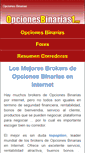 Mobile Screenshot of opcionesbinarias1.org